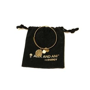 Alex and Ani J Initial Bangle